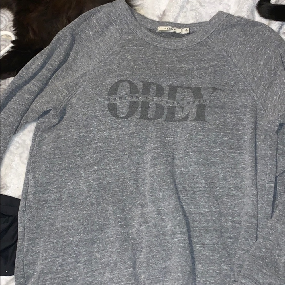 Grey hoodie